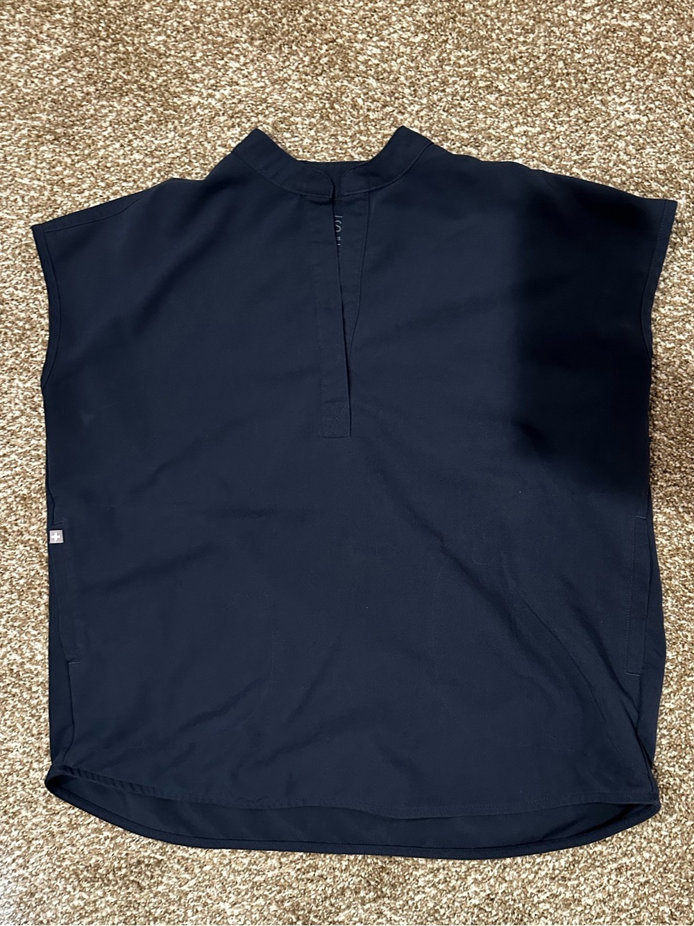 Figs Navy oversized top